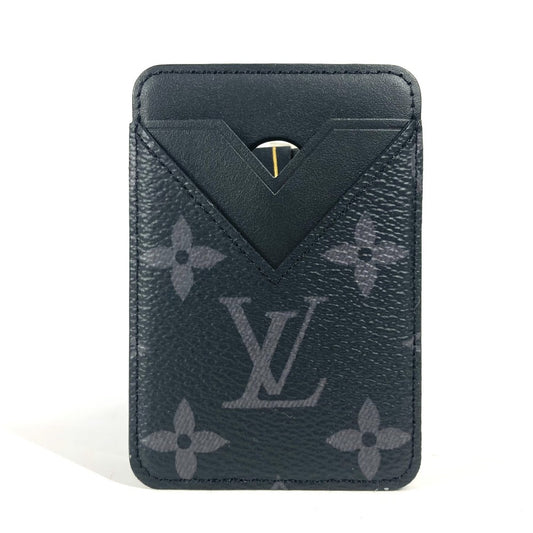 LOUIS VUITTON M12602 モノグラムエクリプス ポルト カルト・マグネット パスケース カードケース モノグラムエクリプスキャンバス ユニセックス ブラック