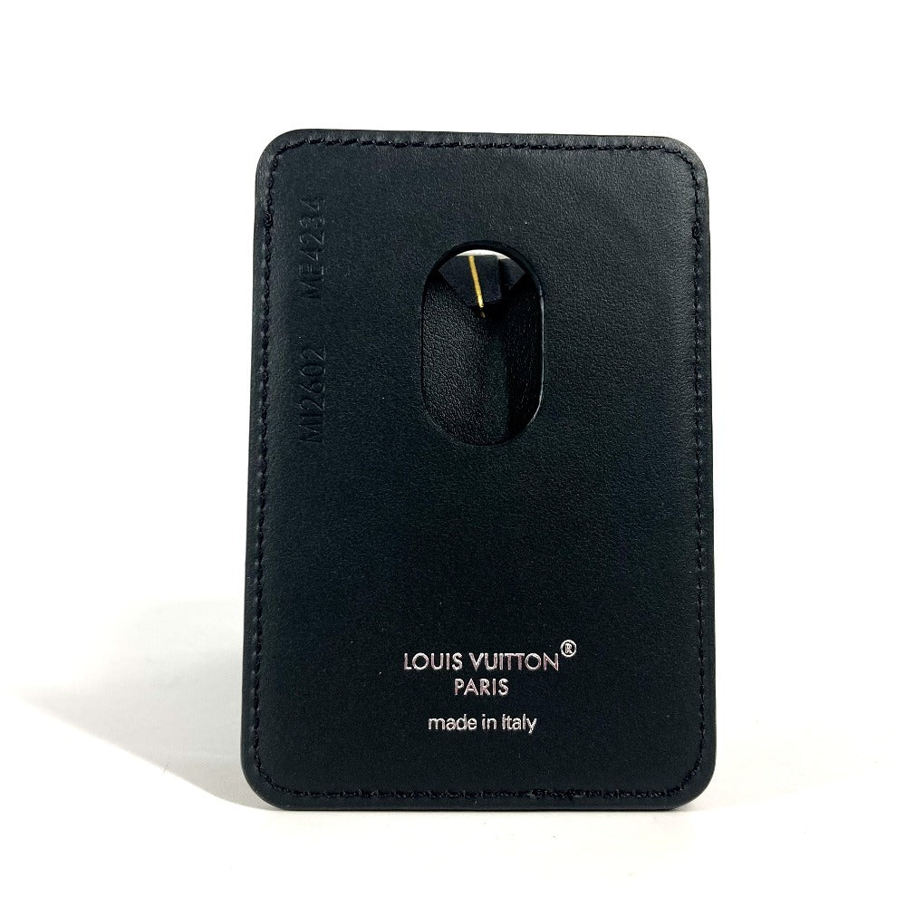 LOUIS VUITTON M12602 モノグラムエクリプス ポルト カルト・マグネット パスケース カードケース モノグラムエクリプスキャンバス ユニセックス ブラック