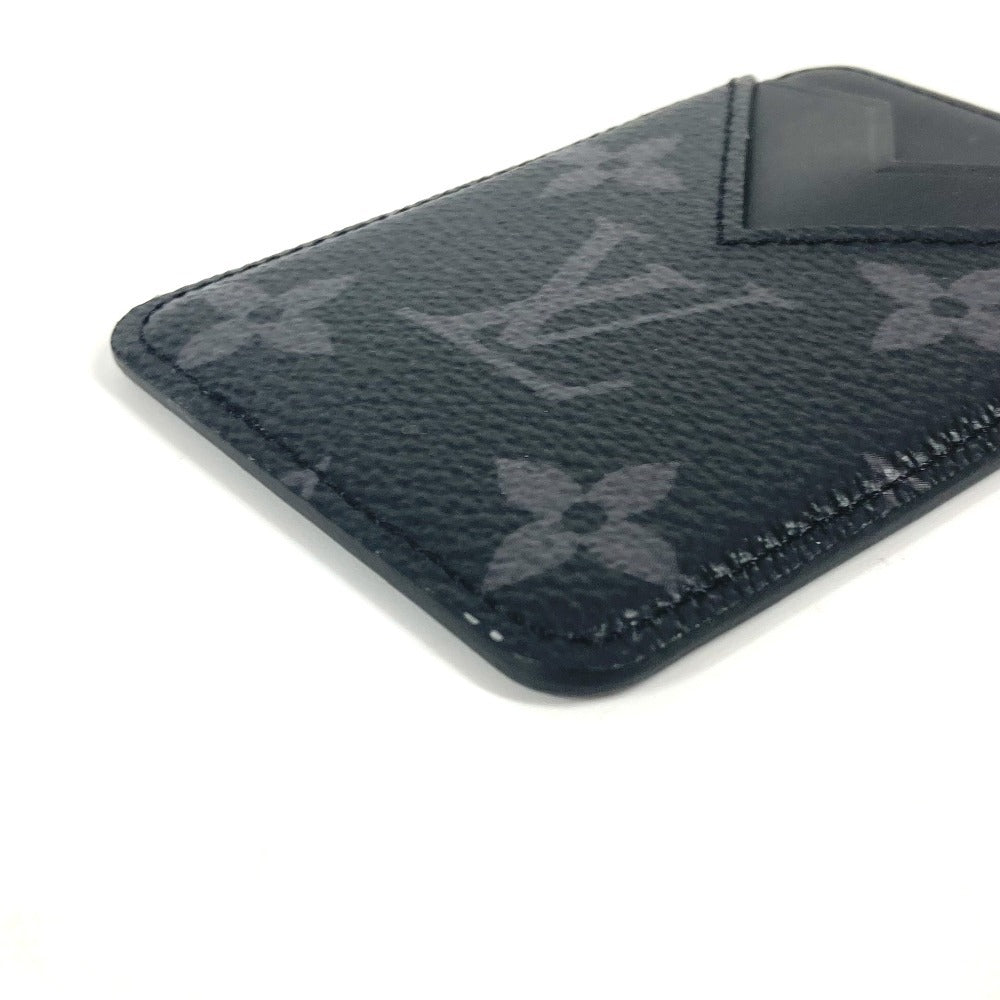 LOUIS VUITTON M12602 モノグラムエクリプス ポルト カルト・マグネット パスケース カードケース モノグラムエクリプスキャンバス ユニセックス ブラック