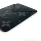LOUIS VUITTON M12602 モノグラムエクリプス ポルト カルト・マグネット パスケース カードケース モノグラムエクリプスキャンバス ユニセックス ブラック