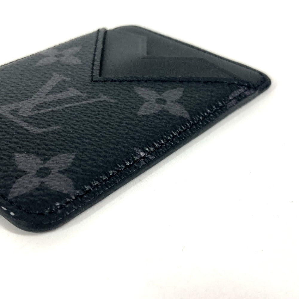 LOUIS VUITTON M12602 モノグラムエクリプス ポルト カルト・マグネット パスケース カードケース モノグラムエクリプスキャンバス ユニセックス ブラック