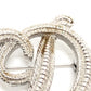 Dior ロゴ CD ブローチ ピン アクセサリー ブローチ メタル レディース シルバー