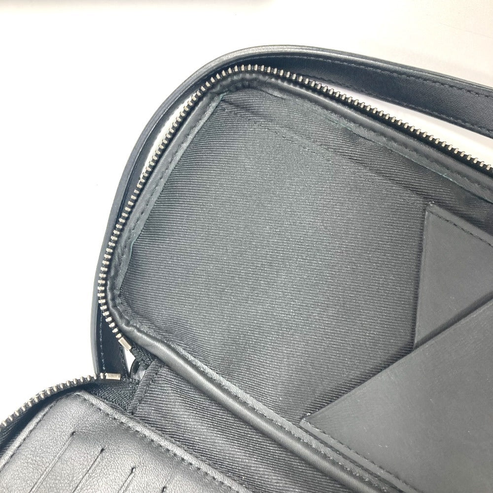 LOUIS VUITTON M69534 モノグラムエクリプス ダブルフォンポーチ ポシェット カバン 斜め掛け ショルダーバッグ モノグラムエクリプスキャンバス ユニセックス ブラック
