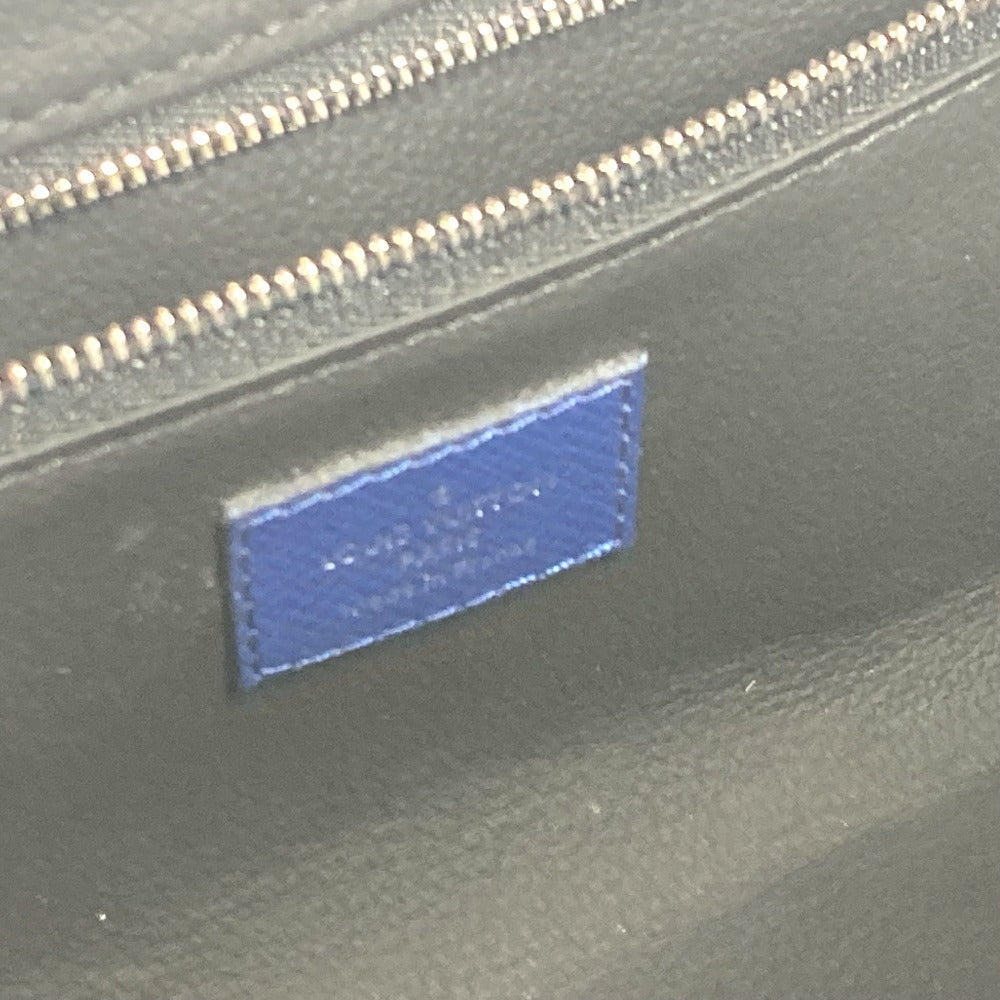 LOUIS VUITTON M30849 タイガラマ ドップ・キット ポーチ ハンドバッグ クラッチバッグ セカンドバッグ タイガレザー ユニセックス ブルー