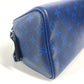 LOUIS VUITTON M30849 タイガラマ ドップ・キット ポーチ ハンドバッグ クラッチバッグ セカンドバッグ タイガレザー ユニセックス ブルー