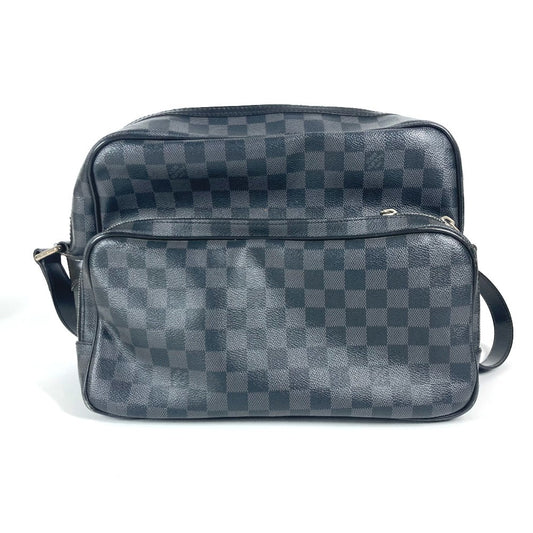 LOUIS VUITTON N45252 ダミエグラフィット イオ カバン 斜め掛け ショルダーバッグ ダミエグラフィットキャンバス ユニセックス ブラック