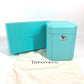 TIFFANY&Co. 73476933 ティファニー ファセット ジュエリー ボックス（トール） アクセサリーケース ボックス BOX ジュエリーボックス 小物入れ レザー レディース ブルー
