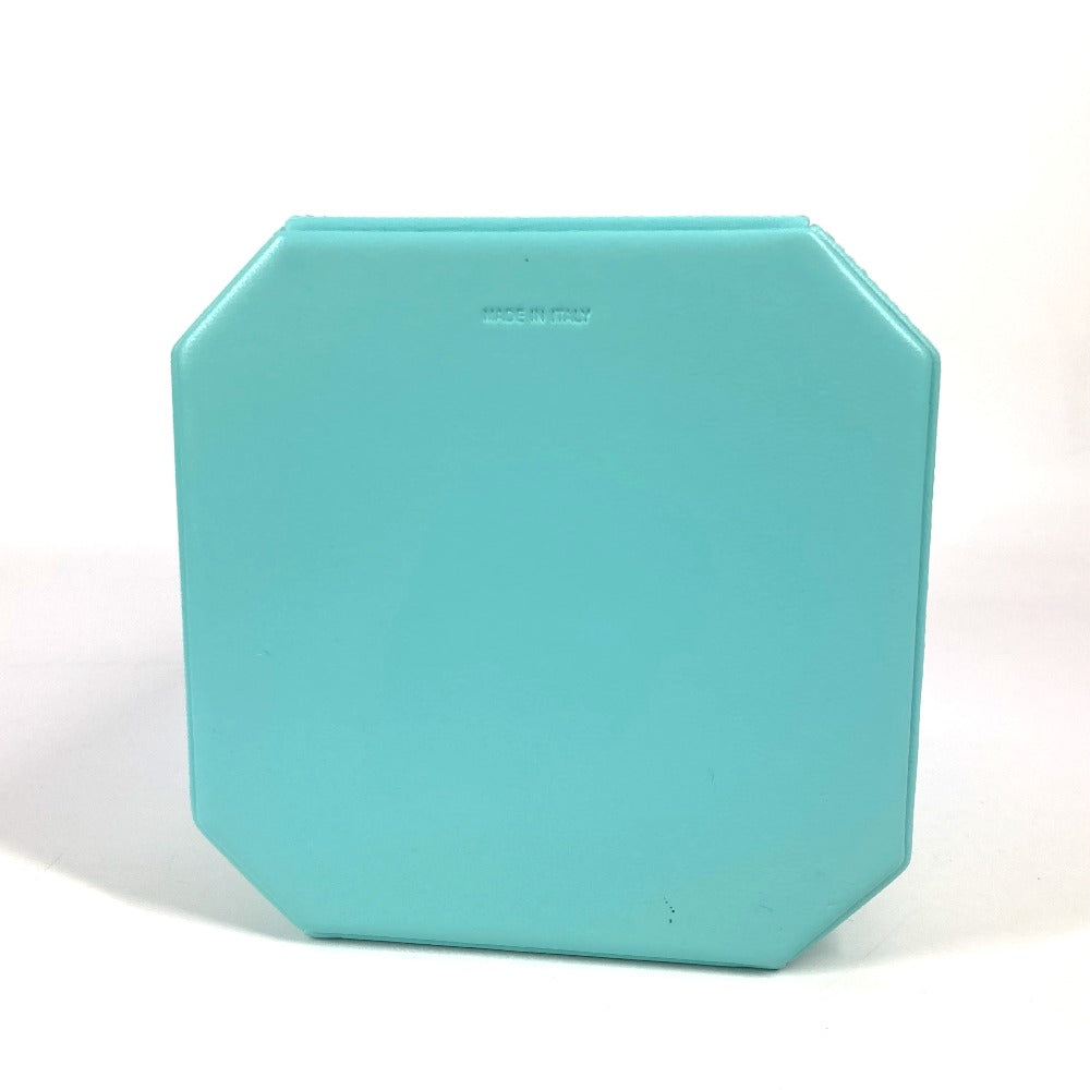 TIFFANY&Co. 73476933 ティファニー ファセット ジュエリー ボックス（トール） アクセサリーケース ボックス BOX ジュエリーボックス 小物入れ レザー レディース ブルー