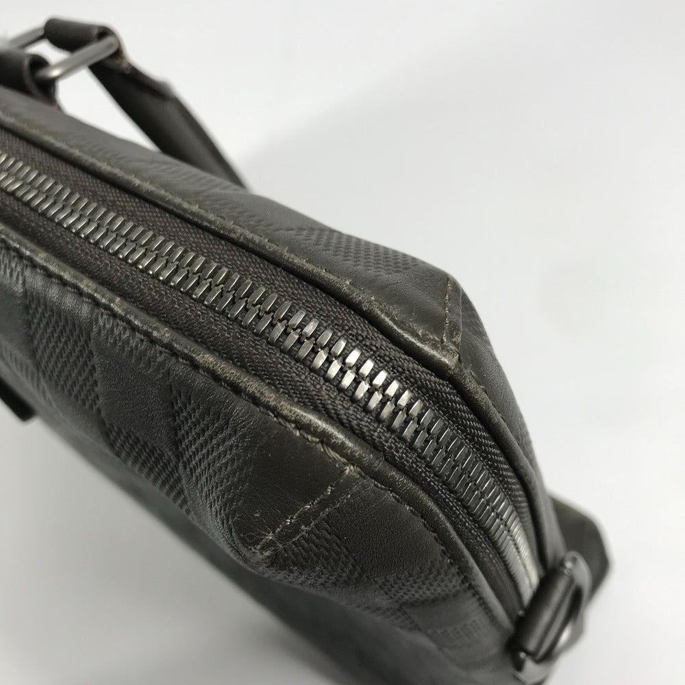 LOUIS VUITTON ダミエアンフィニ ポルトドキュマンジュール PDJ 書類バッグ トートバッグ カバン ブリーフケース ハンドバッグ ビジネスバッグ ダミエアンフィニレザー ユニセックス グラニ グレージュ