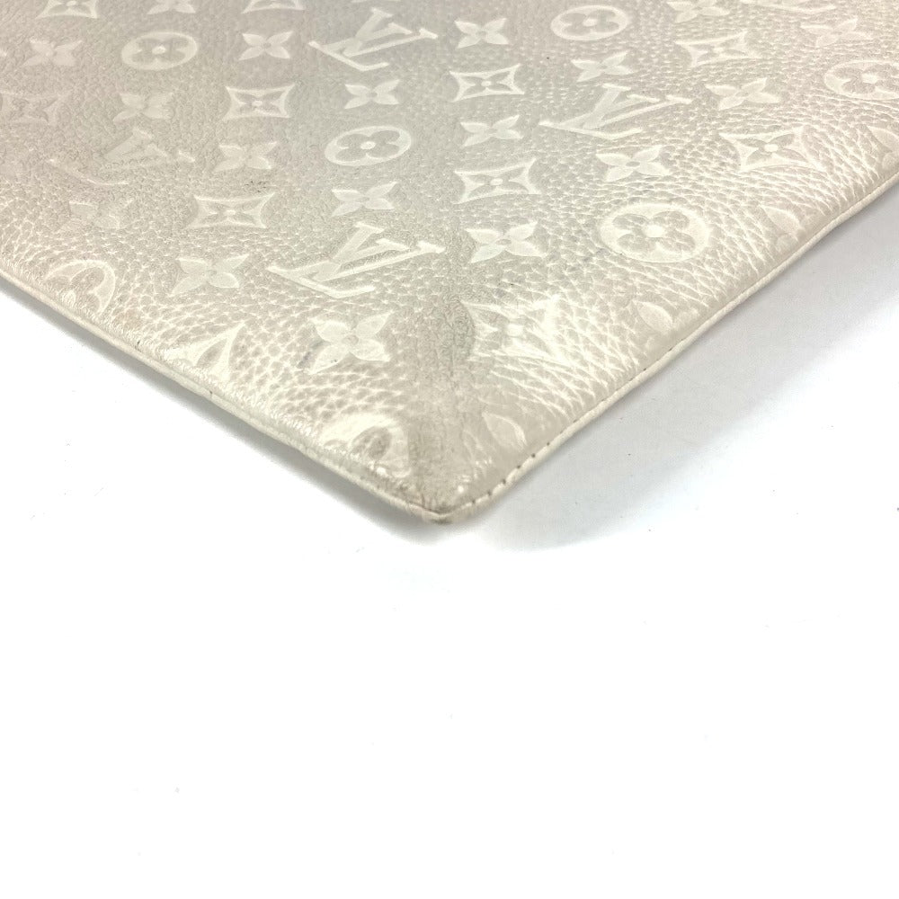 LOUIS VUITTON M67462 トリヨン モノグラム ポシェット A4 ヴァージルアブロー ポーチ カバン チェーン クラッチバッグ トリヨンレザー ユニセックス ホワイト
