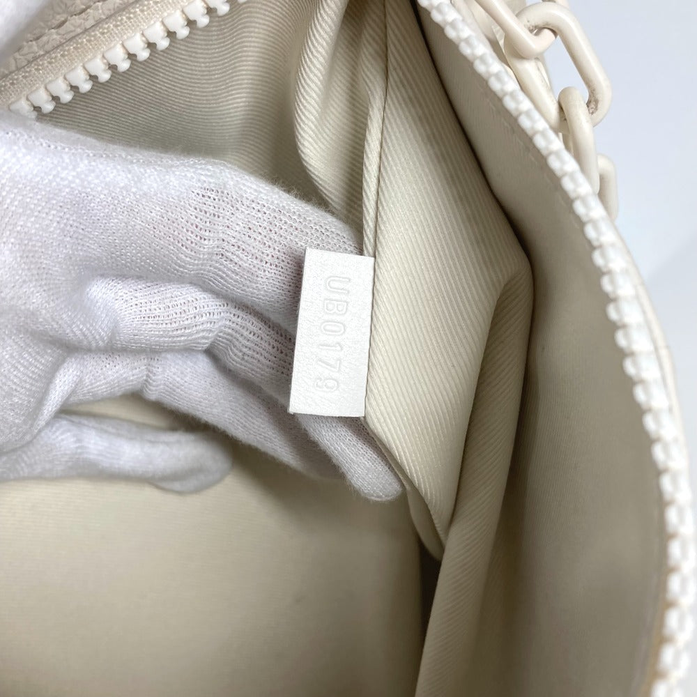 LOUIS VUITTON M67462 トリヨン モノグラム ポシェット A4 ヴァージルアブロー ポーチ カバン チェーン クラッチバッグ トリヨンレザー ユニセックス ホワイト