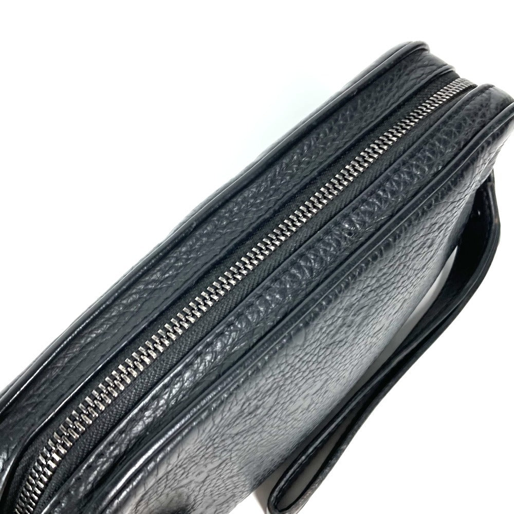 LOUIS VUITTON M55703 モノグラムトリヨン チェーン ポシェットヴォルガ カバン ポーチ セカンドバッグ ストラップ付 クラッチバッグ トリヨンレザー ユニセックス ノワール ブラック