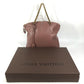 LOUIS VUITTON M94358 ロックイット チェーン カバン Wチェーン 肩掛け トートバッグ ショルダーバッグ カーフレザー レディース ローズ ピンク