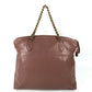 LOUIS VUITTON M94358 ロックイット チェーン カバン Wチェーン 肩掛け トートバッグ ショルダーバッグ カーフレザー レディース ローズ ピンク