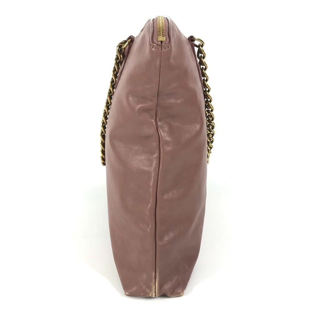 LOUIS VUITTON M94358 ロックイット チェーン カバン Wチェーン 肩掛け トートバッグ ショルダーバッグ カーフレザー レディース ローズ ピンク