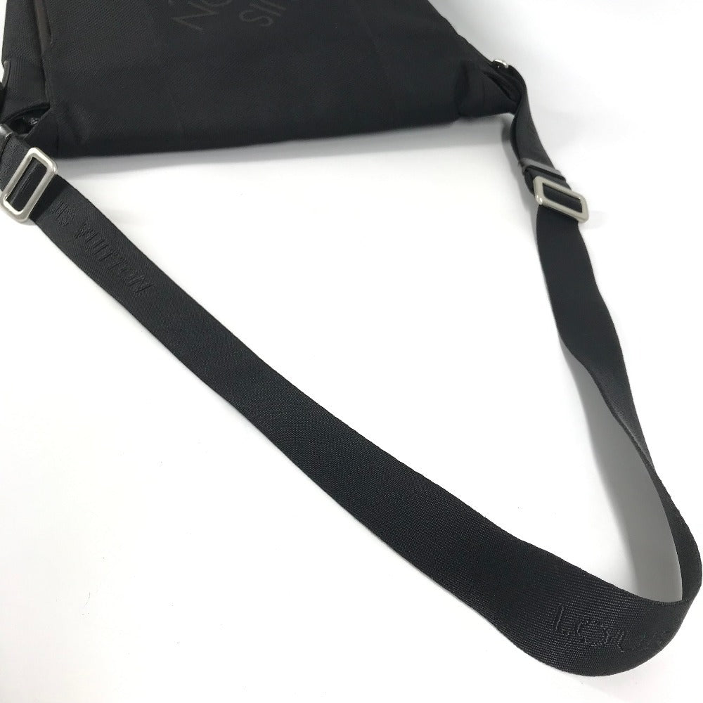 LOUIS VUITTON M93225 Damier Geant Messager NM Messenger Bag, Flap Shoulder Bag, Damier Geant Canvas, Men's, Noir Black