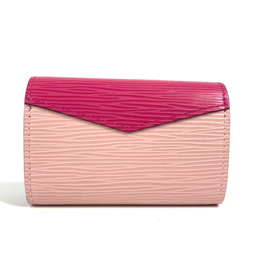 LOUIS VUITTON M62255 Epi Multicarte Sarah Business Card Case, Pass Case, Coin Case, Wallet, Coin Purse, Card Case, Epi Leather, Women's, Pink