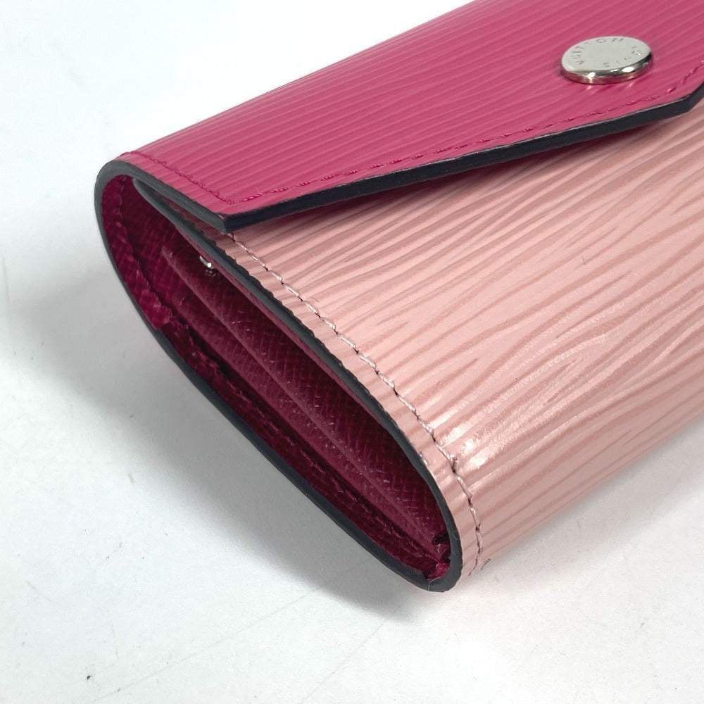 LOUIS VUITTON M62255 Epi Multicarte Sarah Business Card Case, Pass Case, Coin Case, Wallet, Coin Purse, Card Case, Epi Leather, Women's, Pink