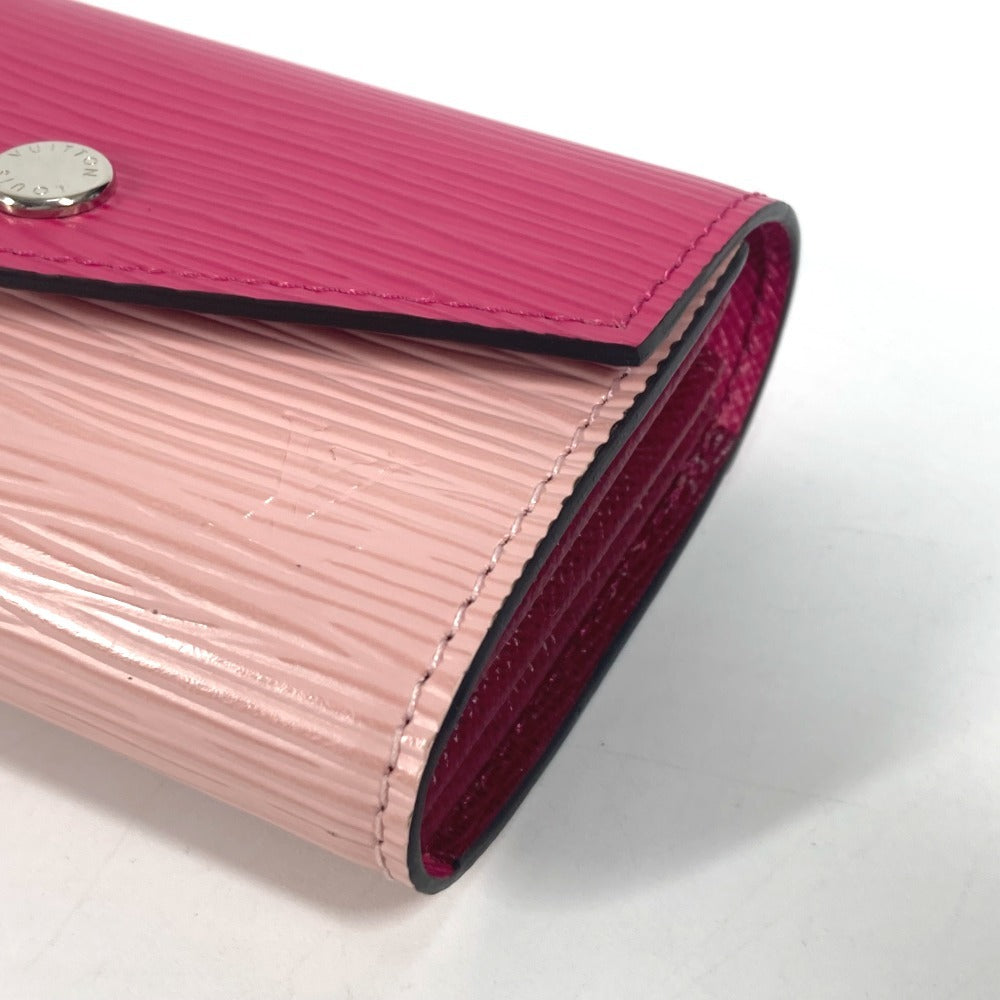 LOUIS VUITTON M62255 Epi Multicarte Sarah Business Card Case, Pass Case, Coin Case, Wallet, Coin Purse, Card Case, Epi Leather, Women's, Pink