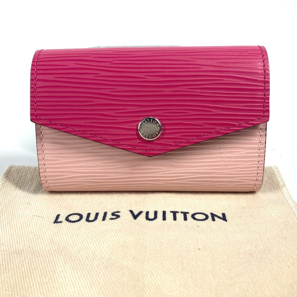LOUIS VUITTON M62255 Epi Multicarte Sarah Business Card Case, Pass Case, Coin Case, Wallet, Coin Purse, Card Case, Epi Leather, Women's, Pink