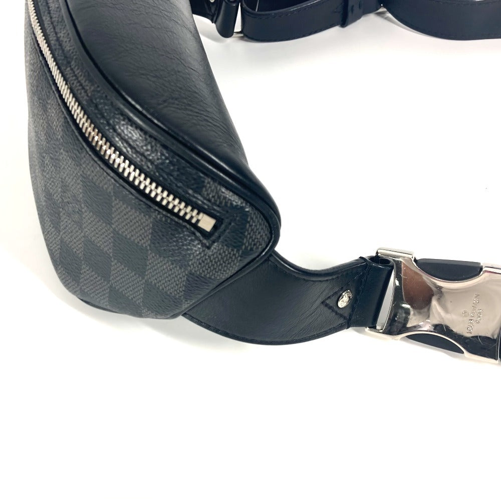 LOUIS VUITTON N40362 ダミエグラフィット バムバッグ カバン ベルトバッグ ショルダーバッグ クロス ボディバッグ ダミエグラフィットキャンバス ユニセックス ブラック
