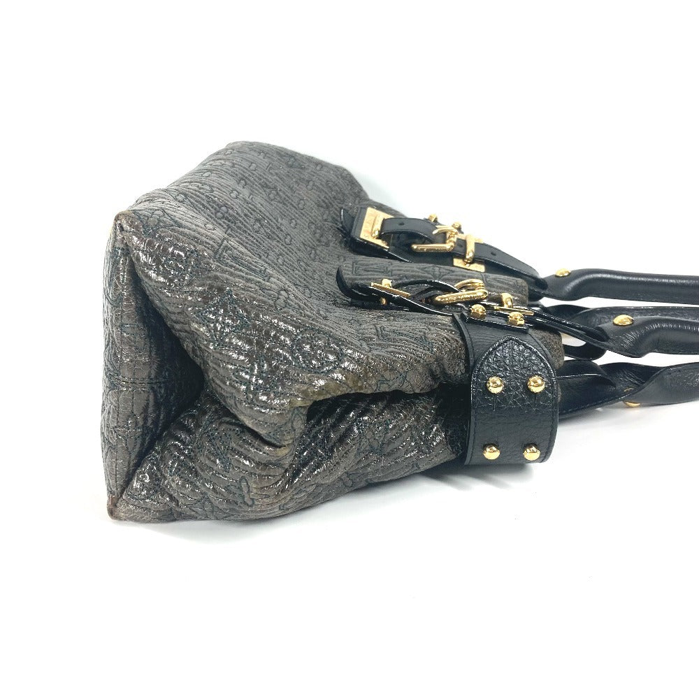 LOUIS VUITTON M95595 Monogram Motard Biker Handbag/Tote/Shoulder Bag, Monogram Motard, Women's, Noir/Black