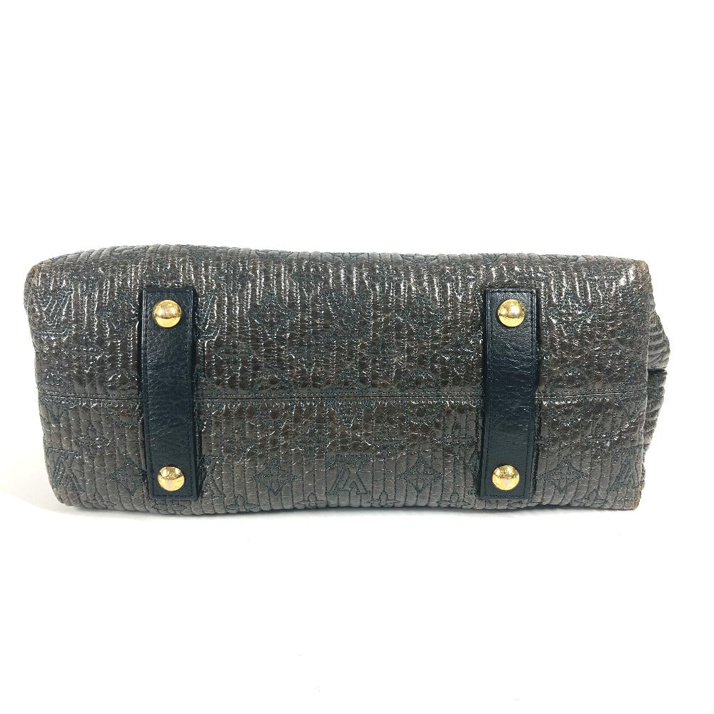 LOUIS VUITTON M95595 Monogram Motard Biker Handbag/Tote/Shoulder Bag, Monogram Motard, Women's, Noir/Black