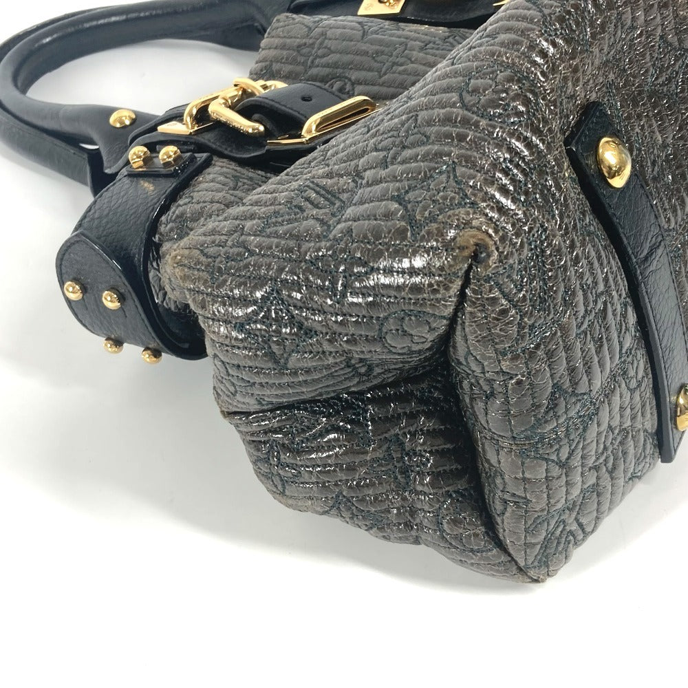 LOUIS VUITTON M95595 Monogram Motard Biker Handbag/Tote/Shoulder Bag, Monogram Motard, Women's, Noir/Black
