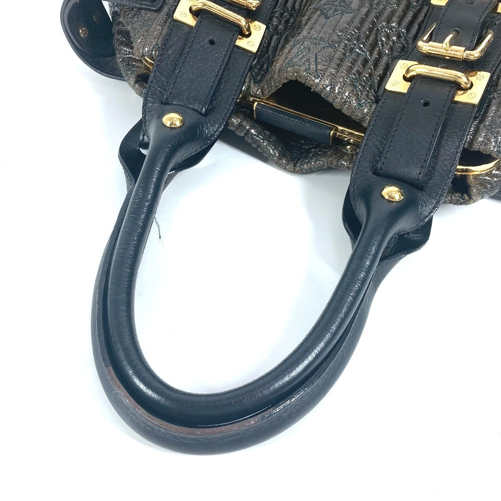 LOUIS VUITTON M95595 Monogram Motard Biker Handbag/Tote/Shoulder Bag, Monogram Motard, Women's, Noir/Black