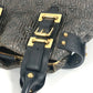 LOUIS VUITTON M95595 Monogram Motard Biker Handbag/Tote/Shoulder Bag, Monogram Motard, Women's, Noir/Black