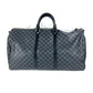 LOUIS VUITTON N41413 Damier Graphite Keepall Bandouliere 55 2-Way Bag, Travel Bag, Boston Bag, Damier Graphite Canvas, Unisex, Black