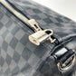 LOUIS VUITTON N41413 Damier Graphite Keepall Bandouliere 55 2-Way Bag, Travel Bag, Boston Bag, Damier Graphite Canvas, Unisex, Black