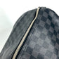 LOUIS VUITTON N41413 Damier Graphite Keepall Bandouliere 55 2-Way Bag, Travel Bag, Boston Bag, Damier Graphite Canvas, Unisex, Black