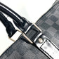 LOUIS VUITTON N41413 Damier Graphite Keepall Bandouliere 55 2-Way Bag, Travel Bag, Boston Bag, Damier Graphite Canvas, Unisex, Black