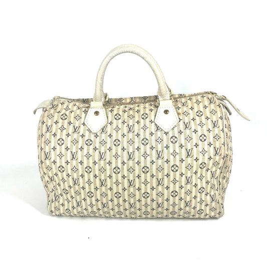 LOUIS VUITTON M95500 モノグラムミニラン スピーディ30 カバン ミニボストンバッグ ハンドバッグ モノグラムミニランキャンバス レディース ホワイト系