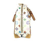 LOUIS VUITTON M92663 Monogram Multicolore Trouville Mini Boston Bag, Monogram Multicolore Canvas, Women's, Blanc and White