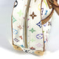 LOUIS VUITTON M92663 Monogram Multicolore Trouville Mini Boston Bag, Monogram Multicolore Canvas, Women's, Blanc and White