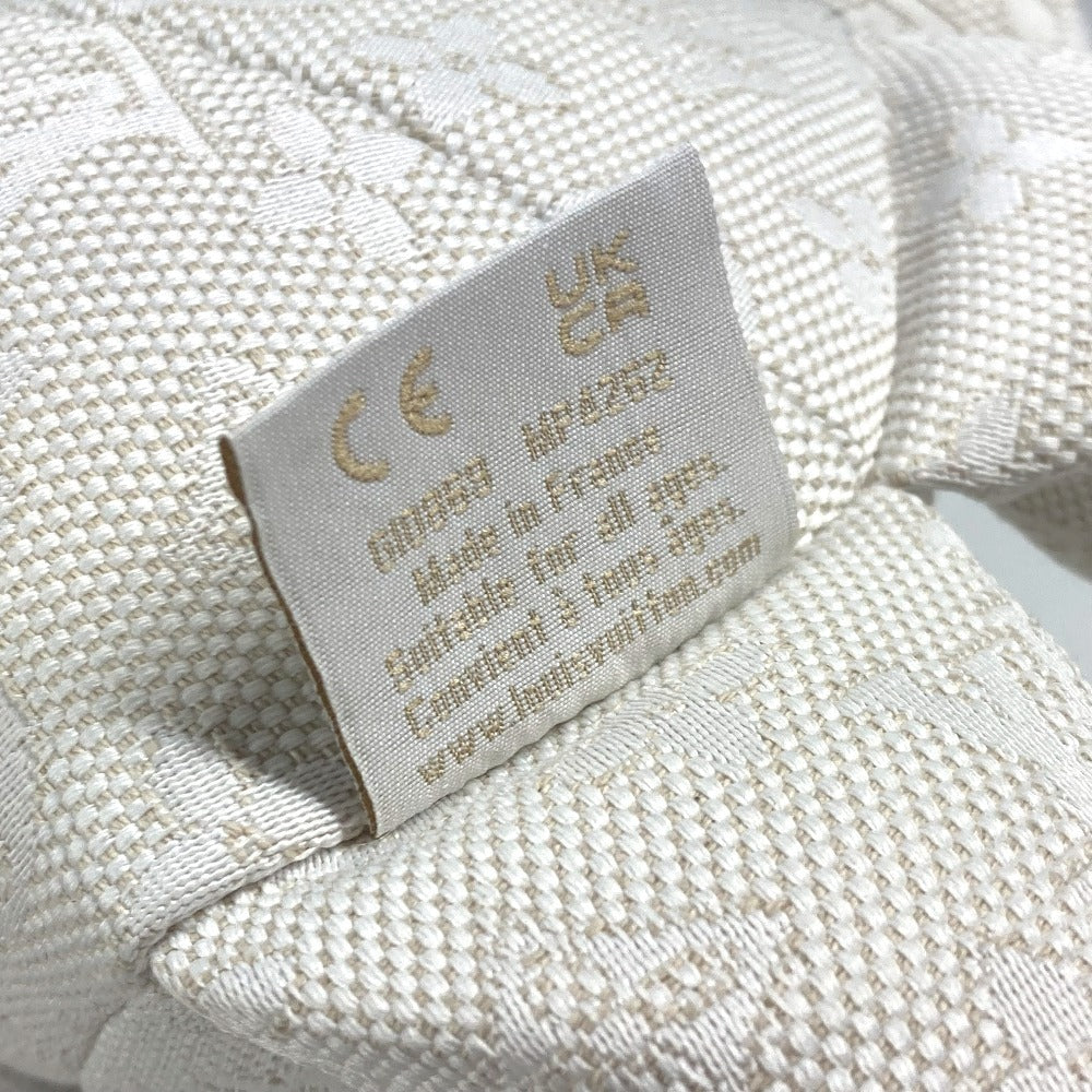 LOUIS VUITTON GI0869 Dudou Louis Teddy Bear, Cotton, Unisex, White, Interior Decor