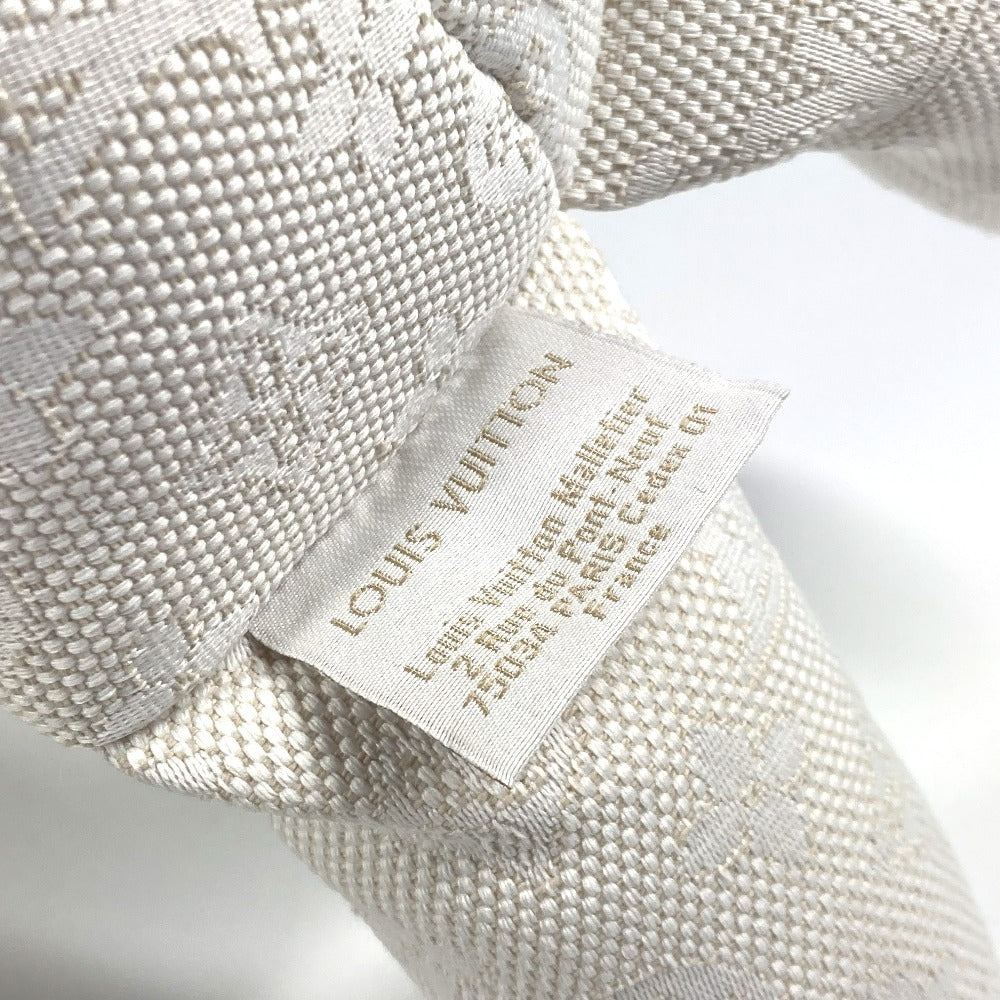 LOUIS VUITTON GI0869 Dudou Louis Teddy Bear, Cotton, Unisex, White, Interior Decor