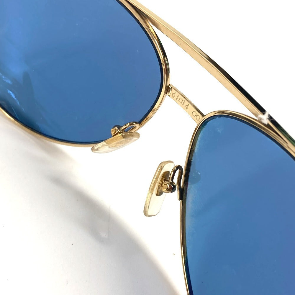 LOUIS VUITTON Z0789U アティテュード パイロット めがね メガネ アイウェア 眼鏡 サングラス メタル メンズ ブルー