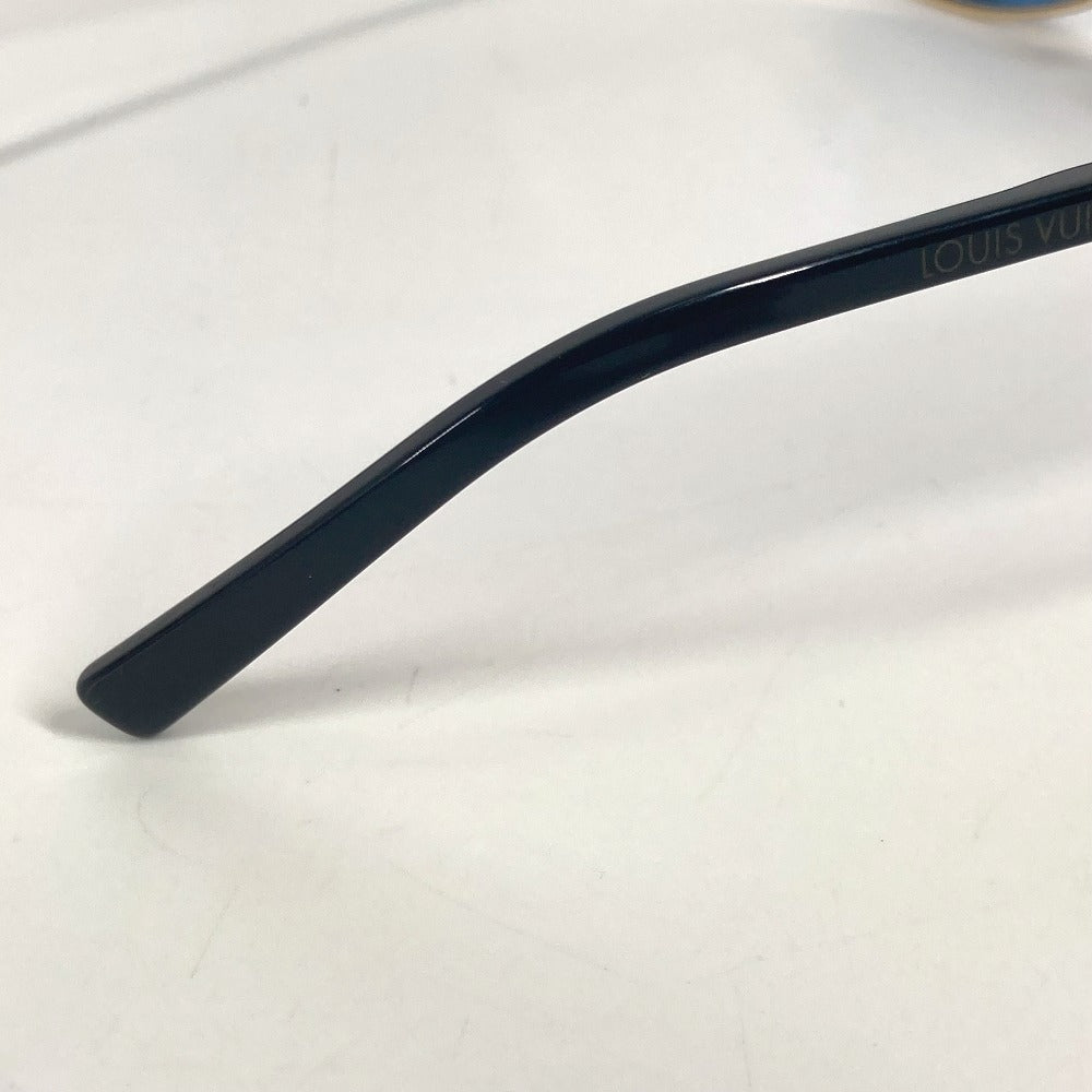 LOUIS VUITTON Z0789U アティテュード パイロット めがね メガネ アイウェア 眼鏡 サングラス メタル メンズ ブルー