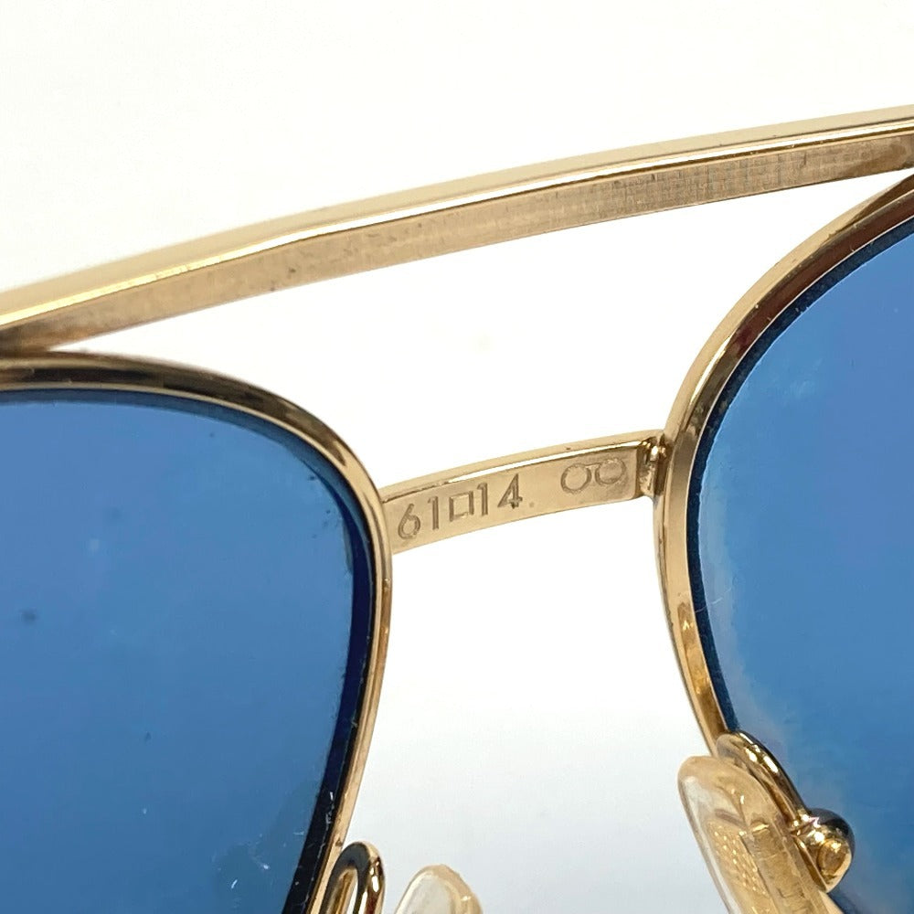 LOUIS VUITTON Z0789U アティテュード パイロット めがね メガネ アイウェア 眼鏡 サングラス メタル メンズ ブルー