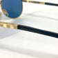 LOUIS VUITTON Z0789U アティテュード パイロット めがね メガネ アイウェア 眼鏡 サングラス メタル メンズ ブルー