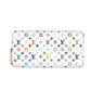 LOUIS VUITTON M13922 Japan-Exclusive LV x TM Monogram Multicolore Zippy Wallet, Monogram, Takashi Murakami, Round Zip Long Wallet, Monogram Multicolore Canvas, Unisex, White