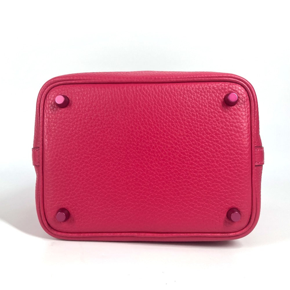 HERMES オールピンク ピコタンロック PM 18 ピコタンロックPM モノクローム ピコタンPM ピコタン18 ピコタン ハンドバッグ トリヨンクレマンス レディース ローズメキシコ ピンク