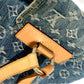 LOUIS VUITTON M95057 Monogram Denim Sac Ado PM Backpack, Monogram Denim Canvas, Women's, Blue
