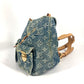 LOUIS VUITTON M95057 Monogram Denim Sac Ado PM Backpack, Monogram Denim Canvas, Women's, Blue