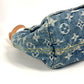 LOUIS VUITTON M95057 Monogram Denim Sac Ado PM Backpack, Monogram Denim Canvas, Women's, Blue
