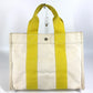 HERMES Bora Bora PM Handbag/Tote Bag Canvas Unisex Yellow