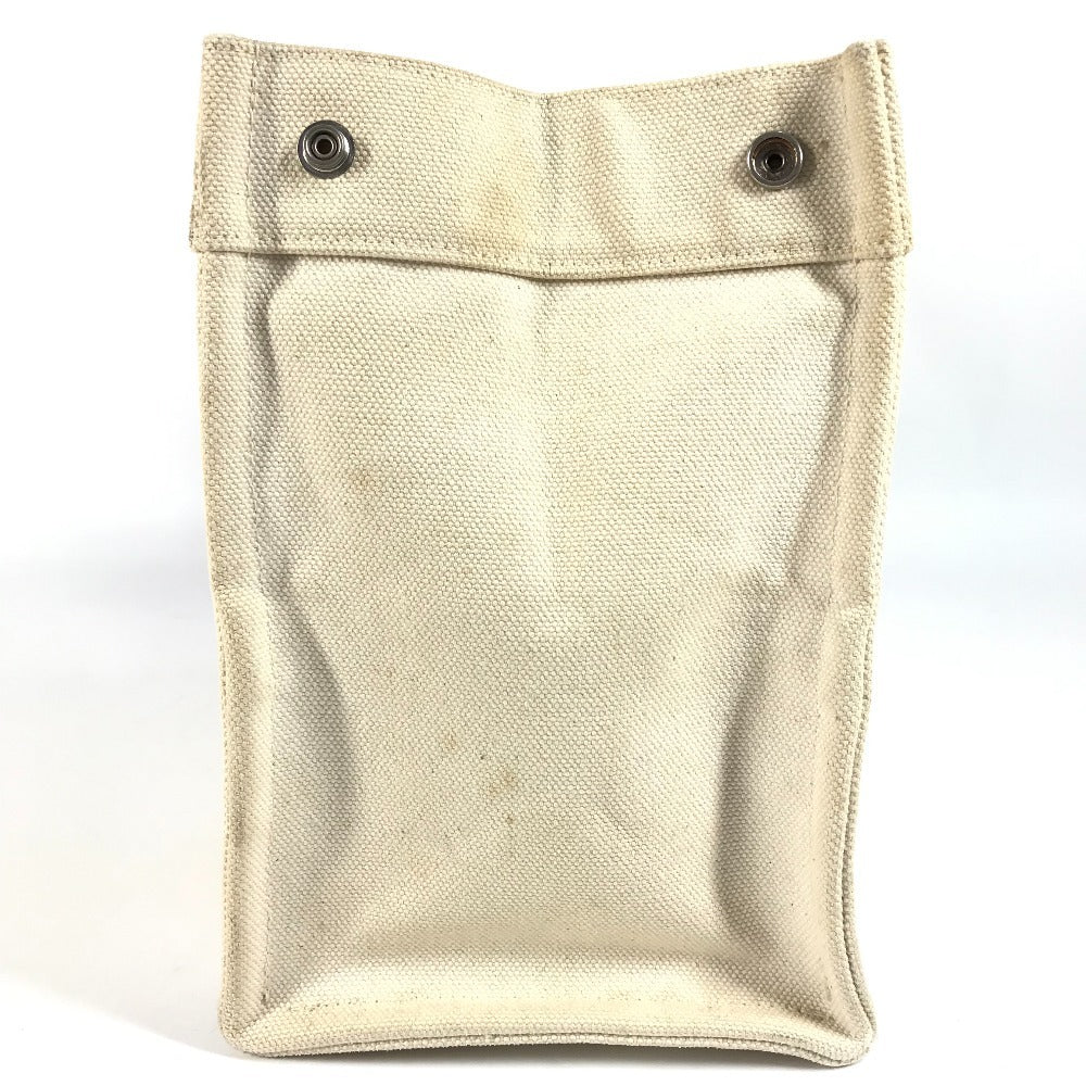 HERMES Bora Bora PM Handbag/Tote Bag Canvas Unisex Yellow